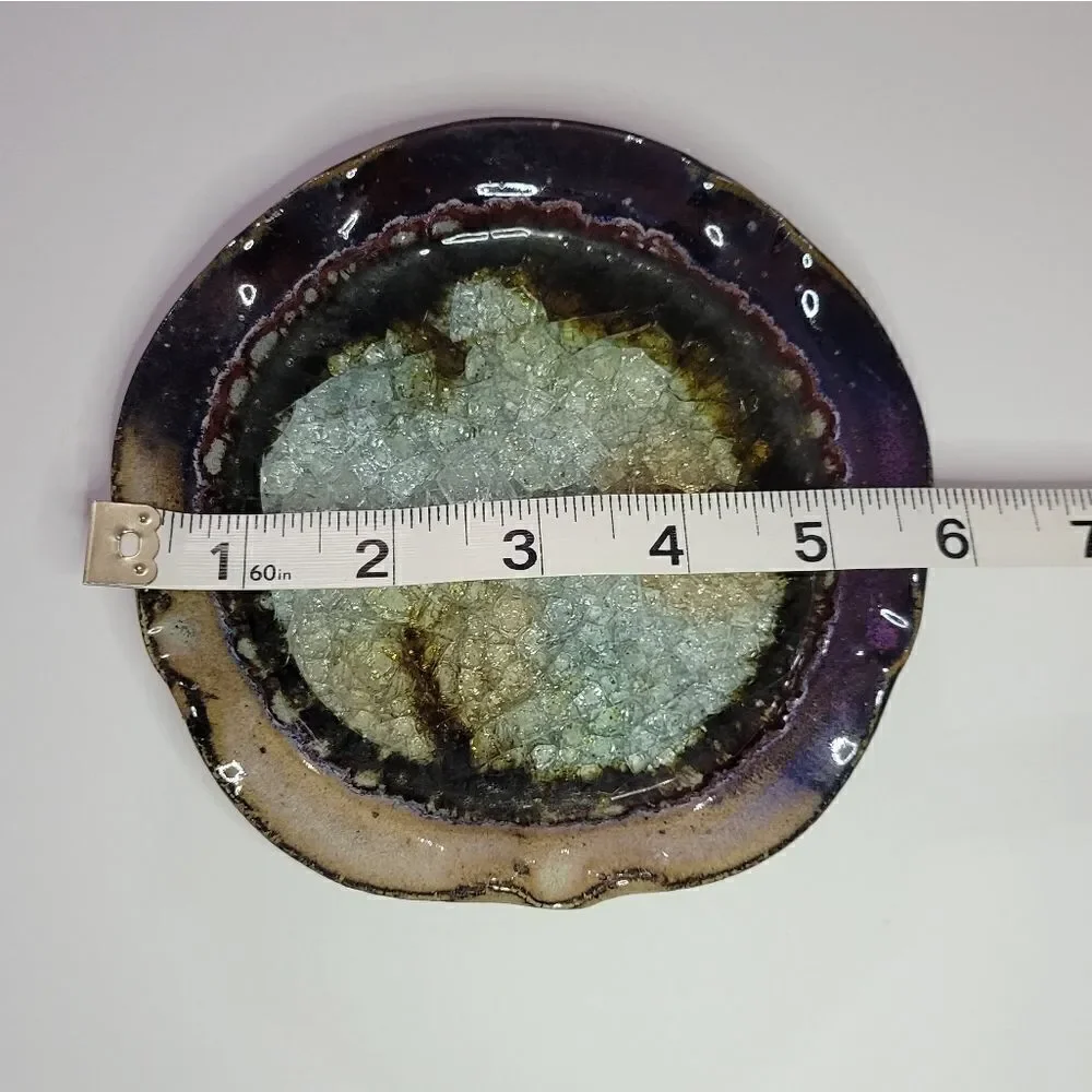 Down To Earth Pottery Candle Holder/Dish